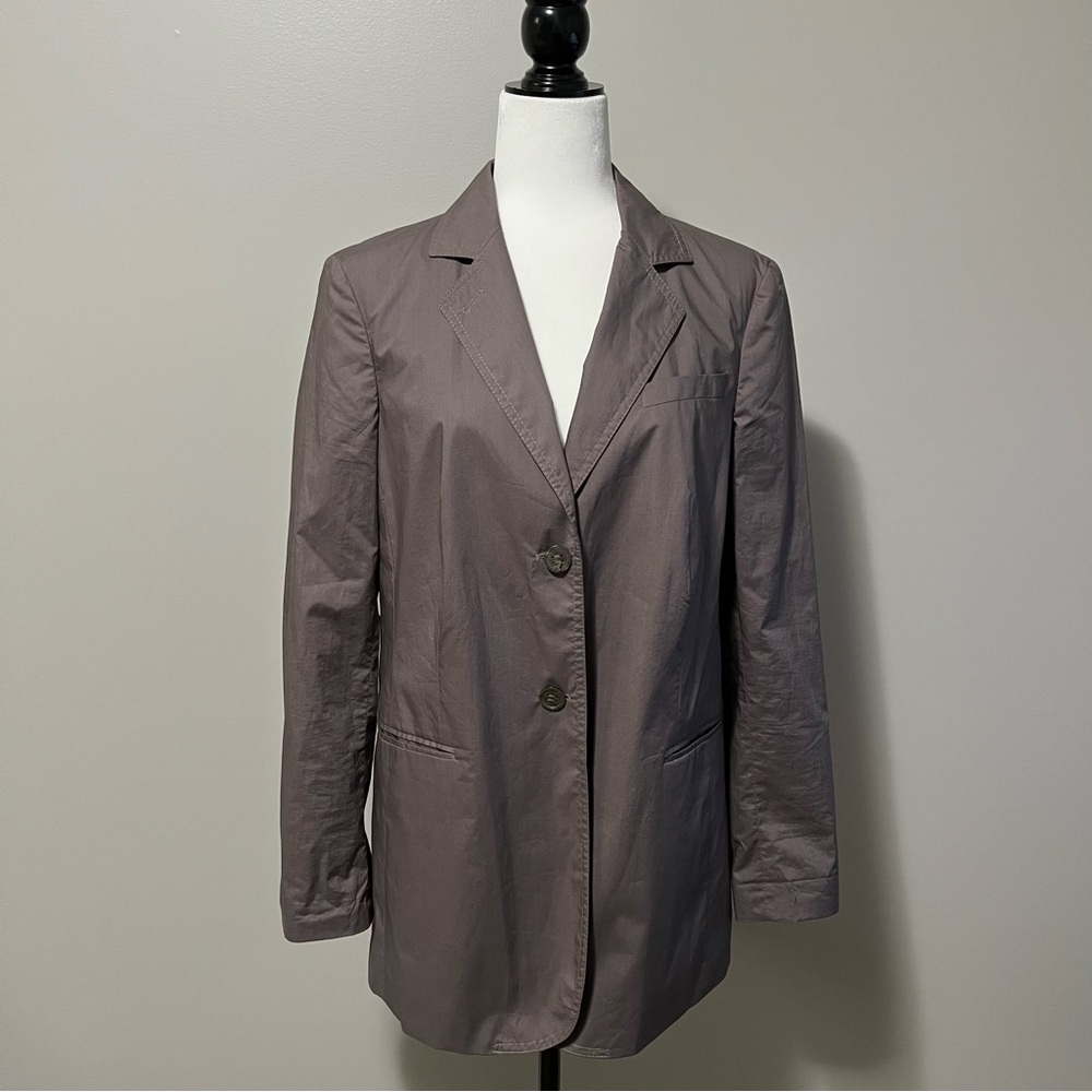 Cinque Button Up Lined Cotton Blazer